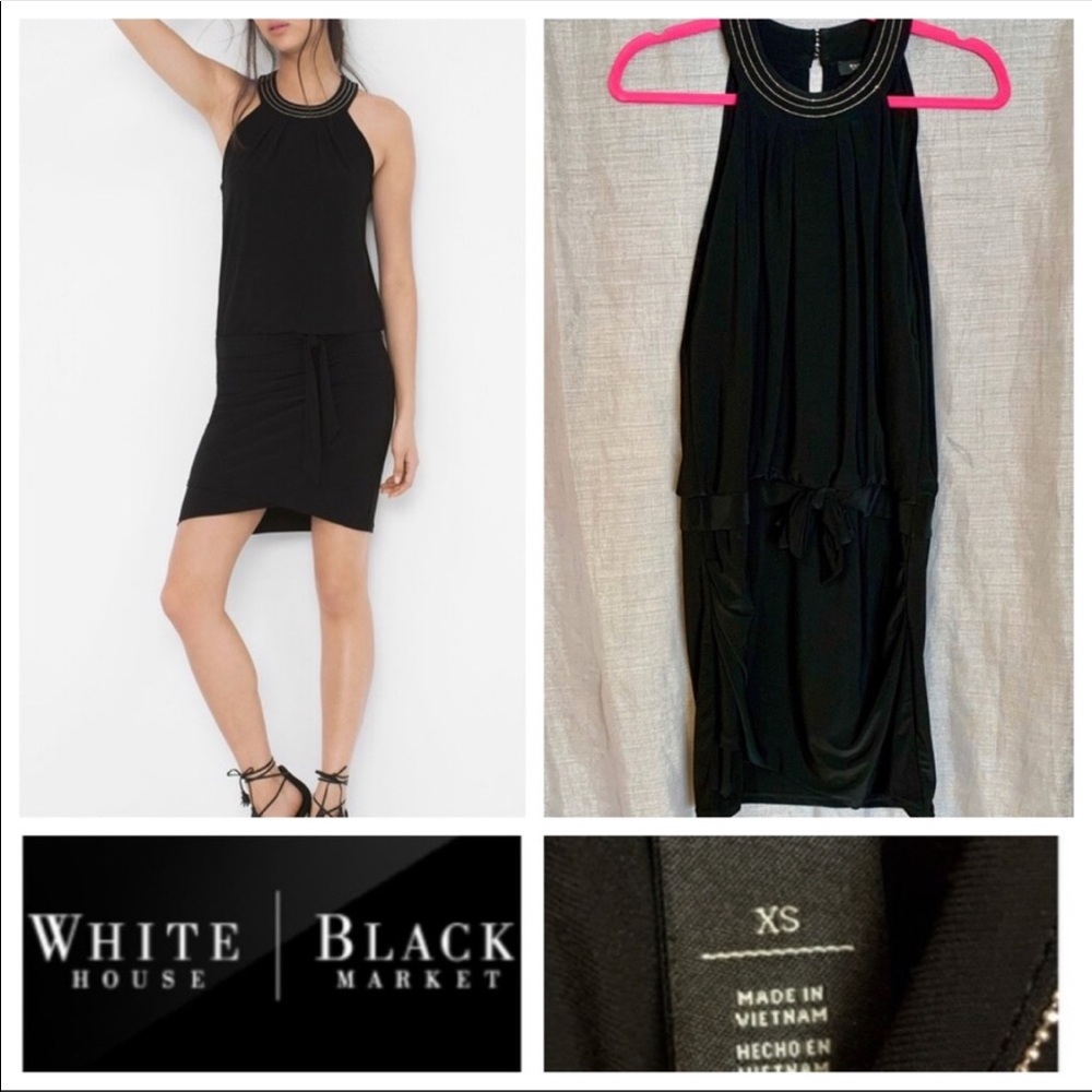 WHBM NWOT Black Dress
